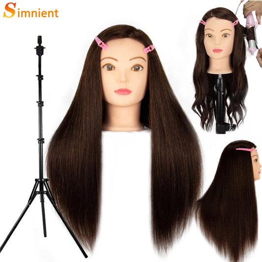 Long Hair Wig stand Tripod