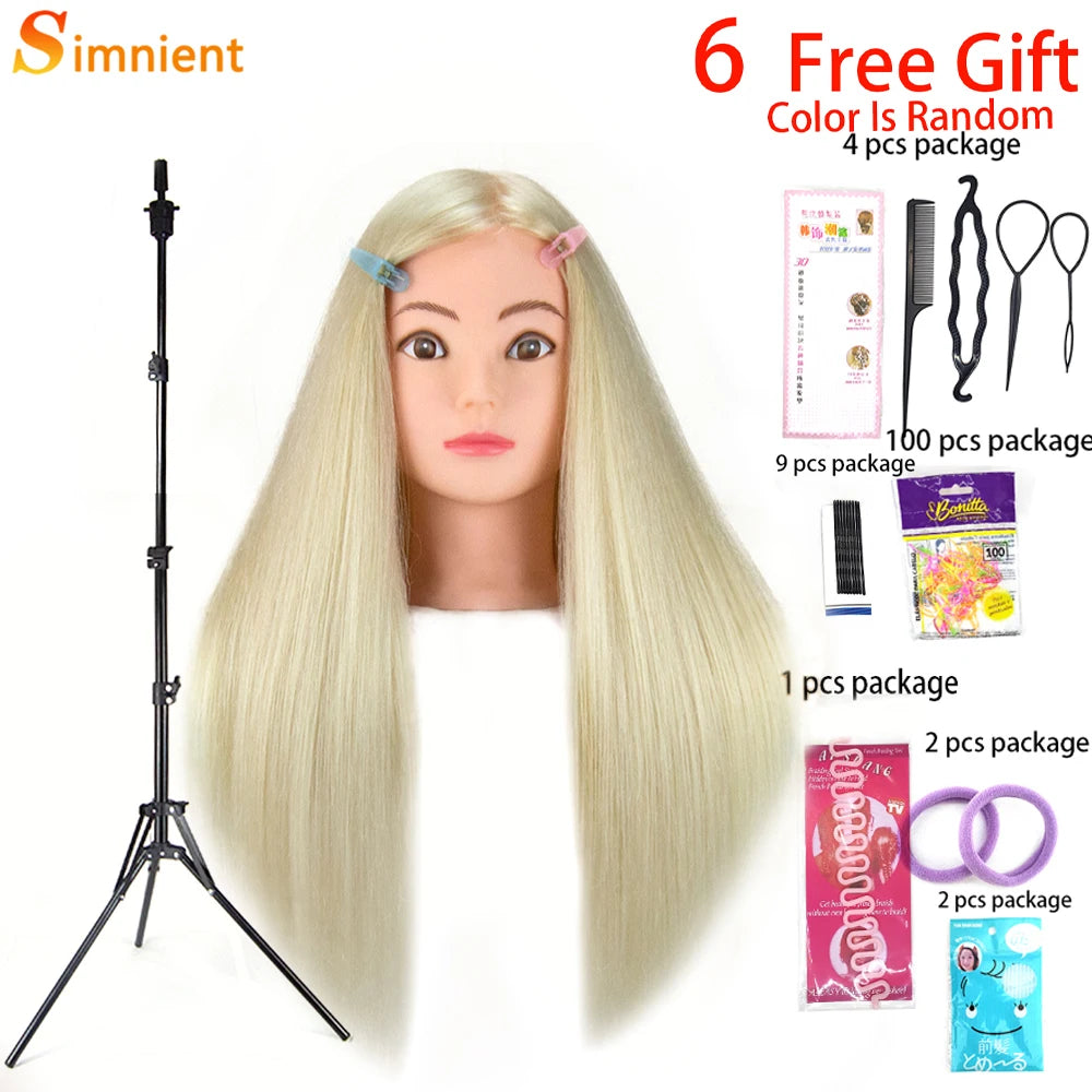 Long Hair Wig stand Tripod