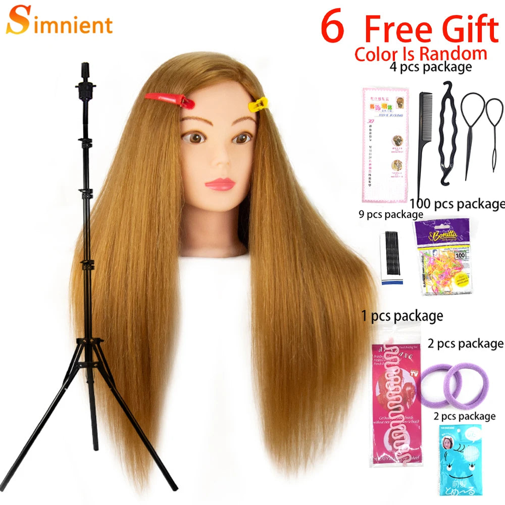 Long Hair Wig stand Tripod