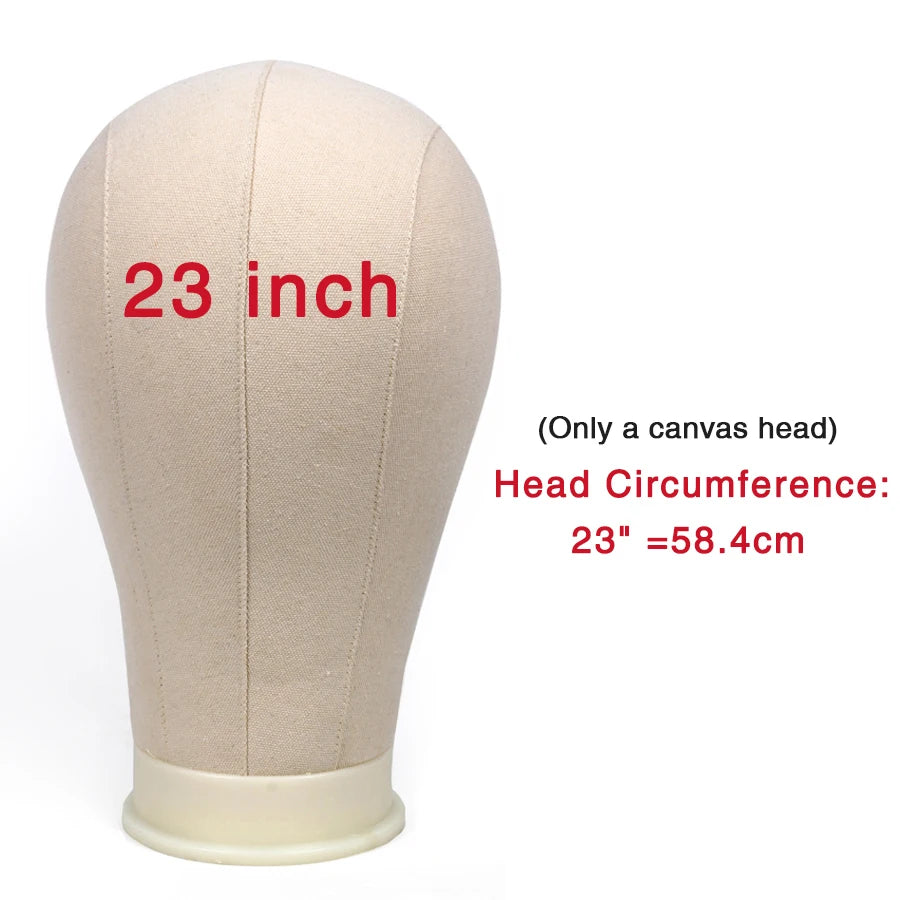 Training Mannequin Head Canvas Block Head Display Styling Mannequin Manikin Head Wig Stand Free Get T Needle Holder