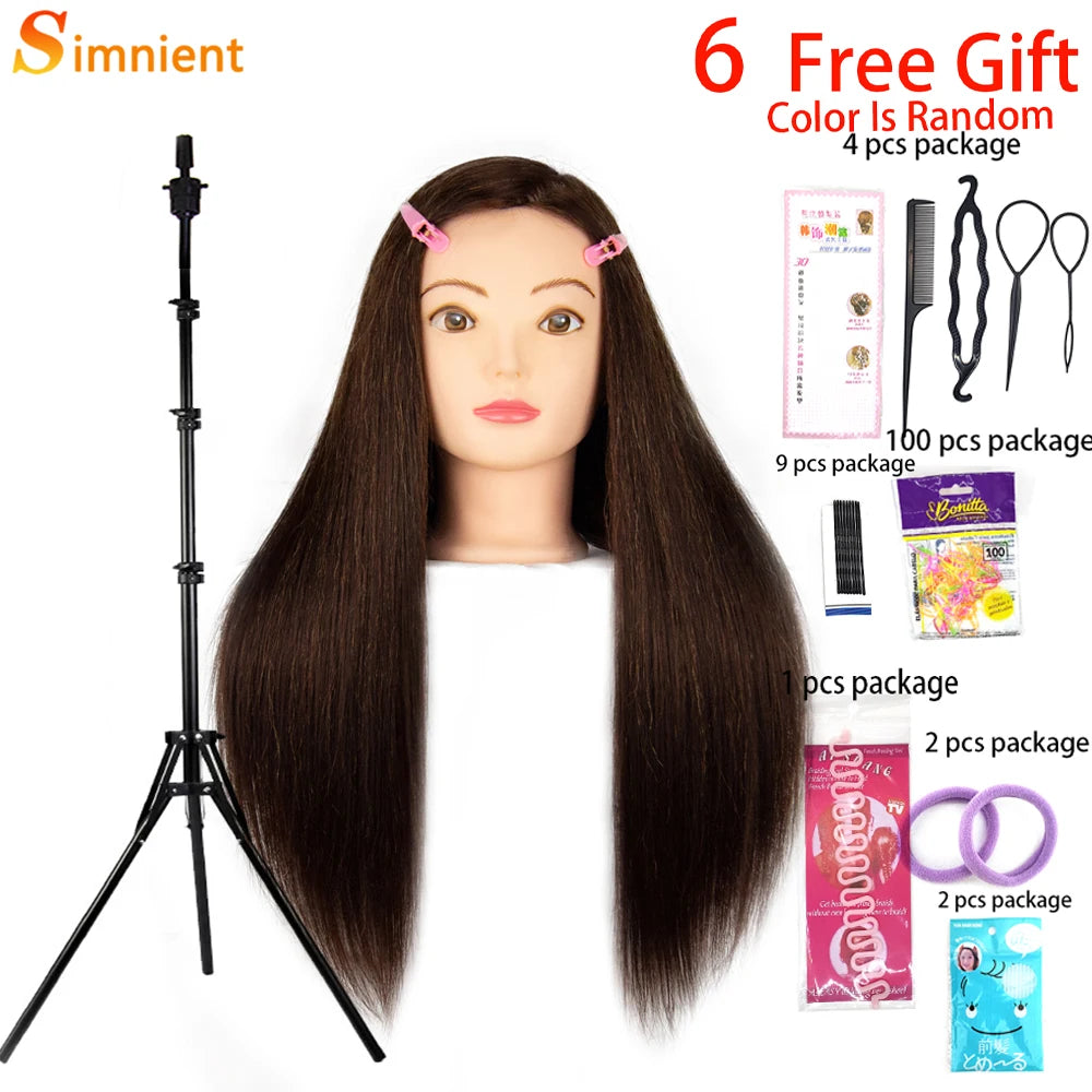 Long Hair Wig stand Tripod