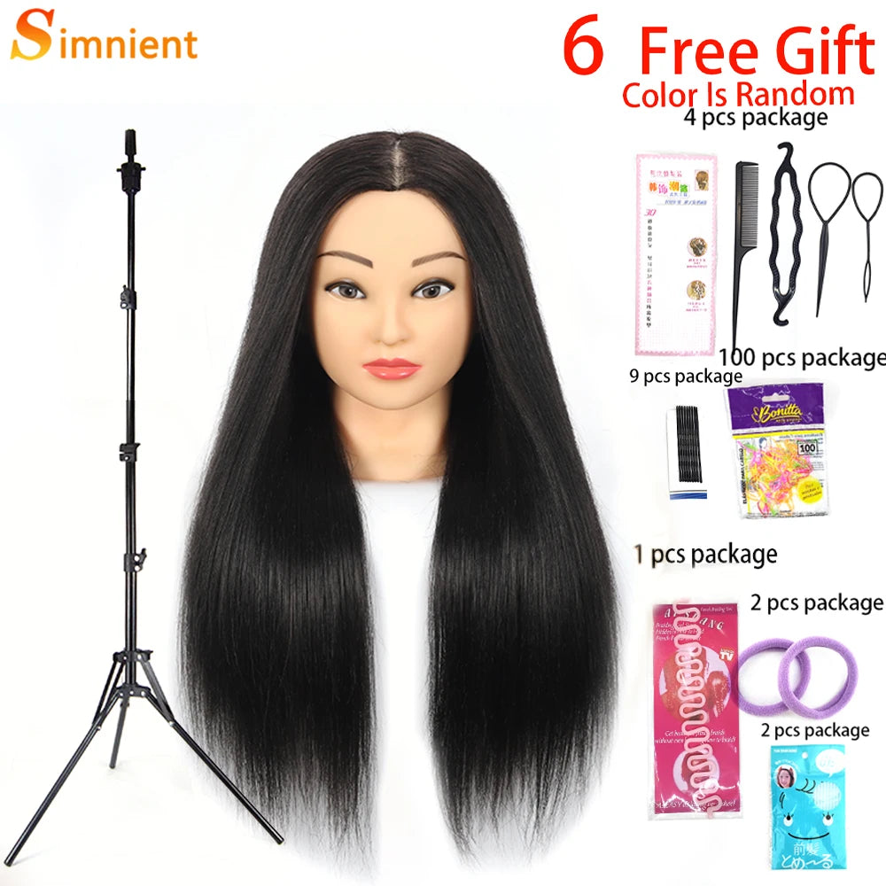 Long Hair Wig stand Tripod